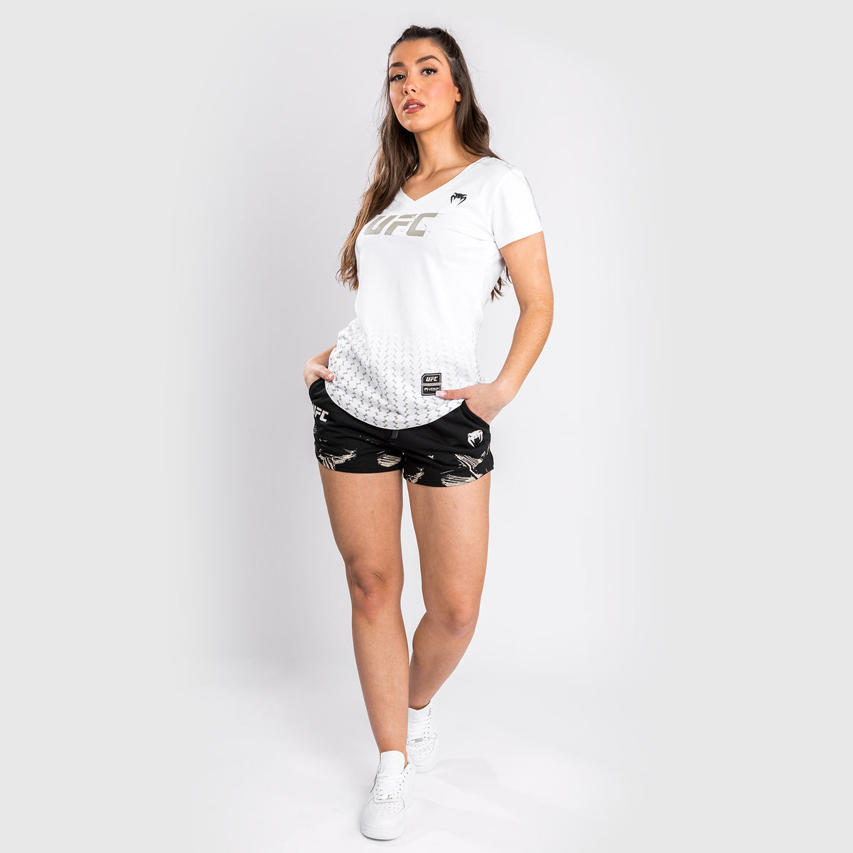 T-Shirt UFC Venum Authentic Fight Week 2.0 - Pour Femmes - Blanc - product-type_T-Shirts
