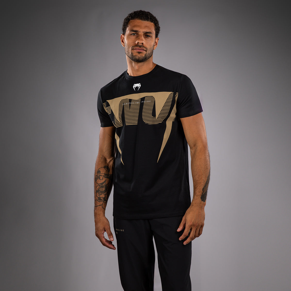 T-shirt Venum Adrenaline – Noir/Sable - product-type_T-Shirts