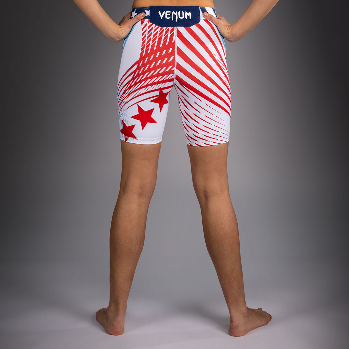 Official UFC Freedom 250 by Venum Authentic Short Vale Tudo coupe longue pour femme - Blanc - product-type_Shorts de compression