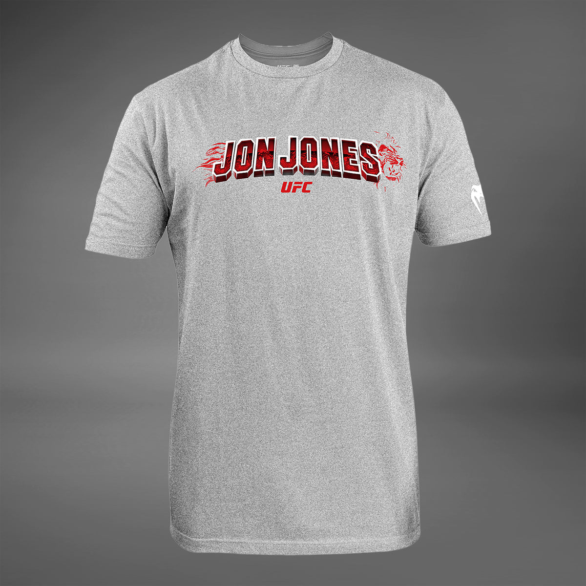 T-shirt UFC Unrivaled by Venum Jon Jones - Gris Mélangé - product-type_T-Shirts