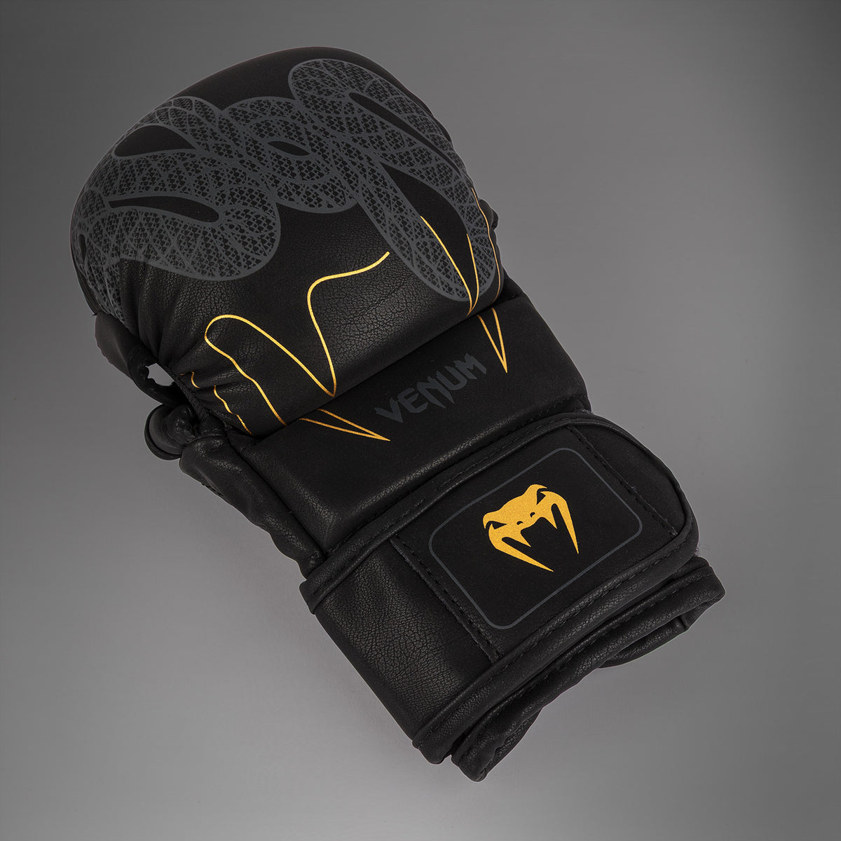 Gants de sparring Venum Serpenti - Noir/Argent/Or - product-type_Gants de Sparring