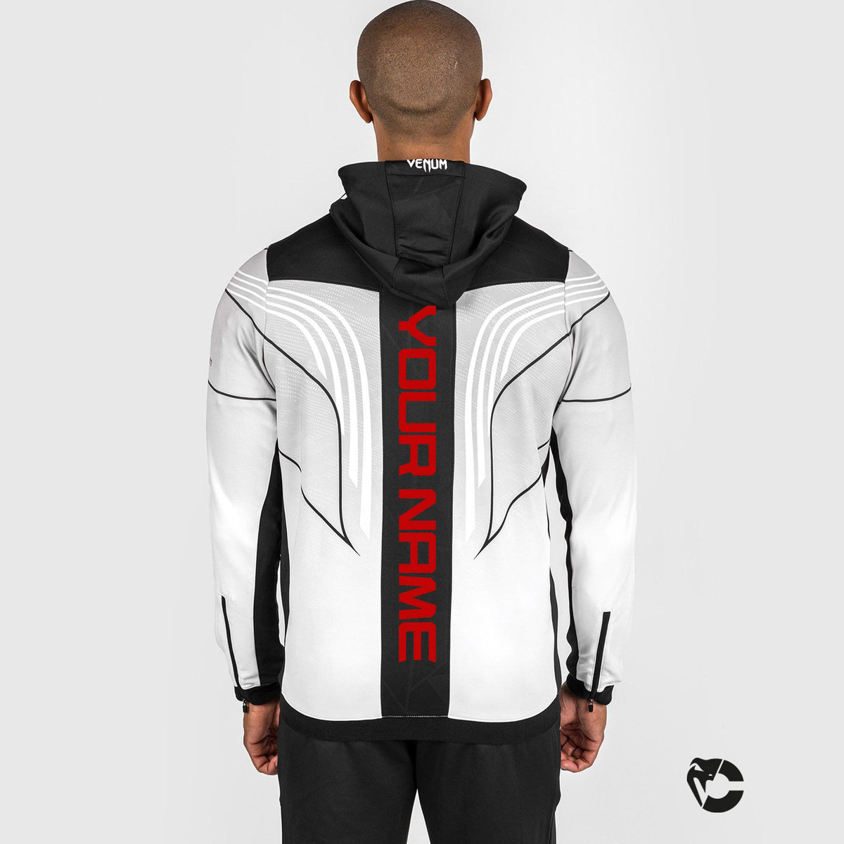Sweat à capuche Walkout UFC Venum Authentic Fight Night 2.0 pour homme - Blanc - product-type_Vestes
