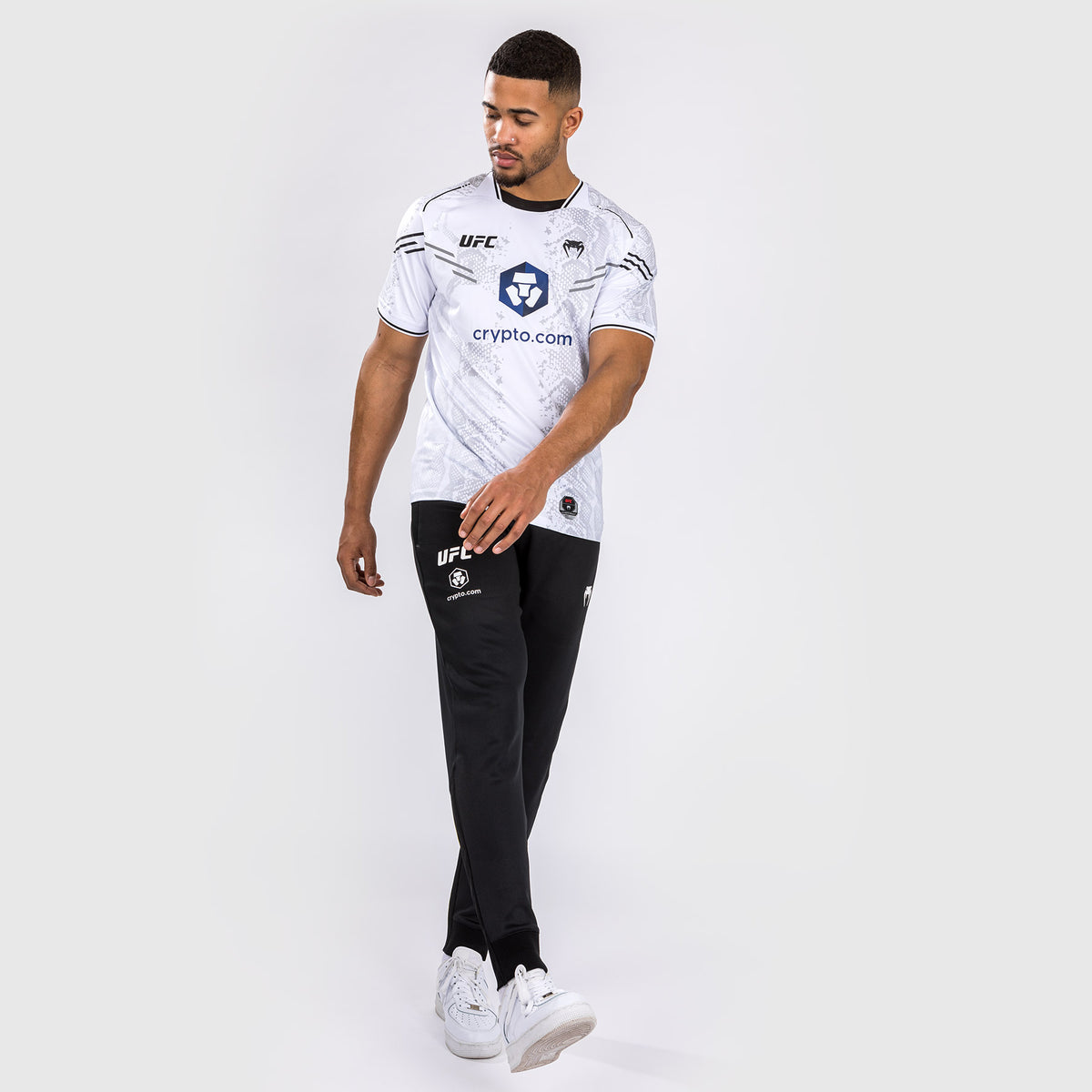 T-shirt Technique pour Hommes UFC Adrenaline by Venum Authentic Fight Night - Blanc - product-type_T-Shirts Dry Tech