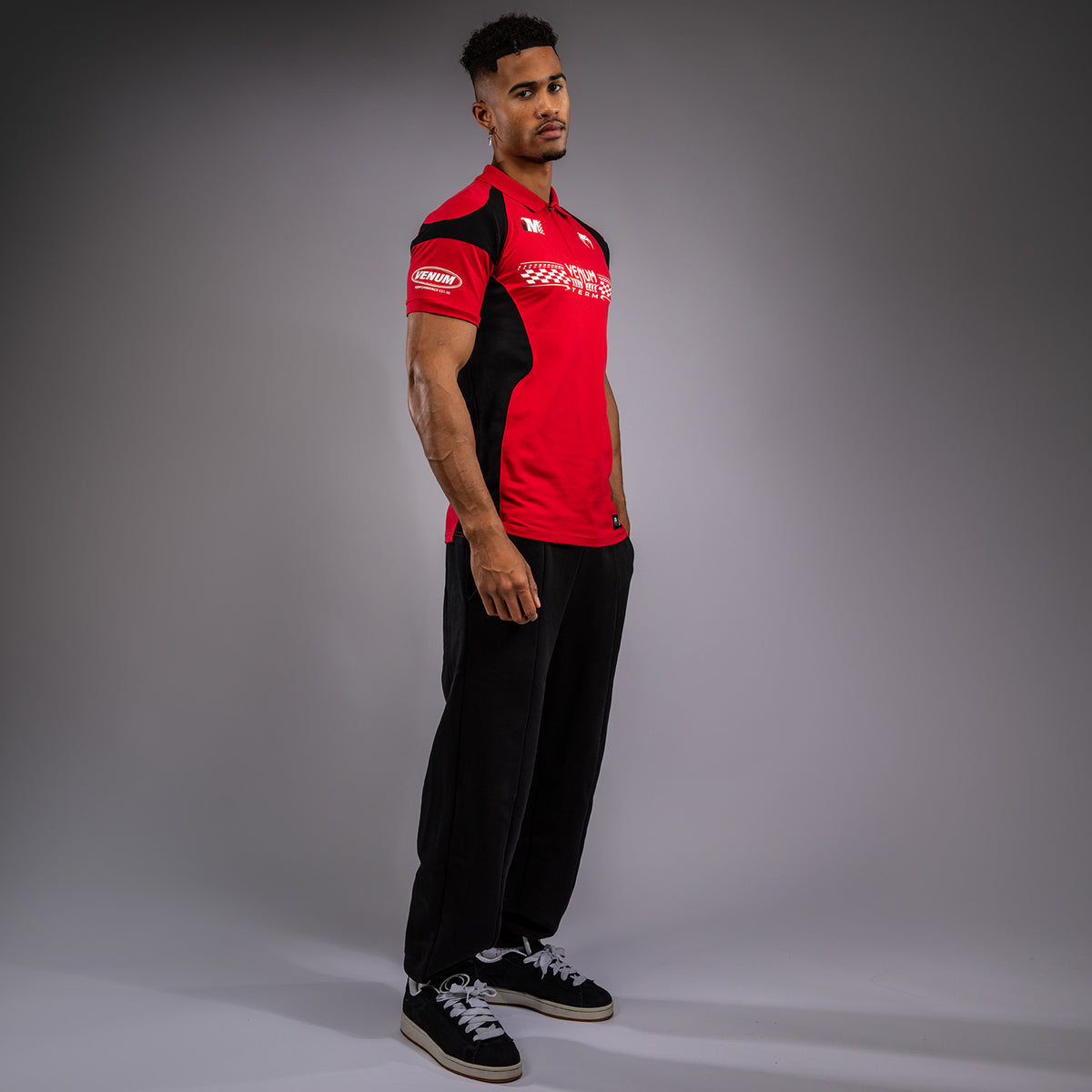 Polo en Coton Venum Motorsports - Rouge Vif