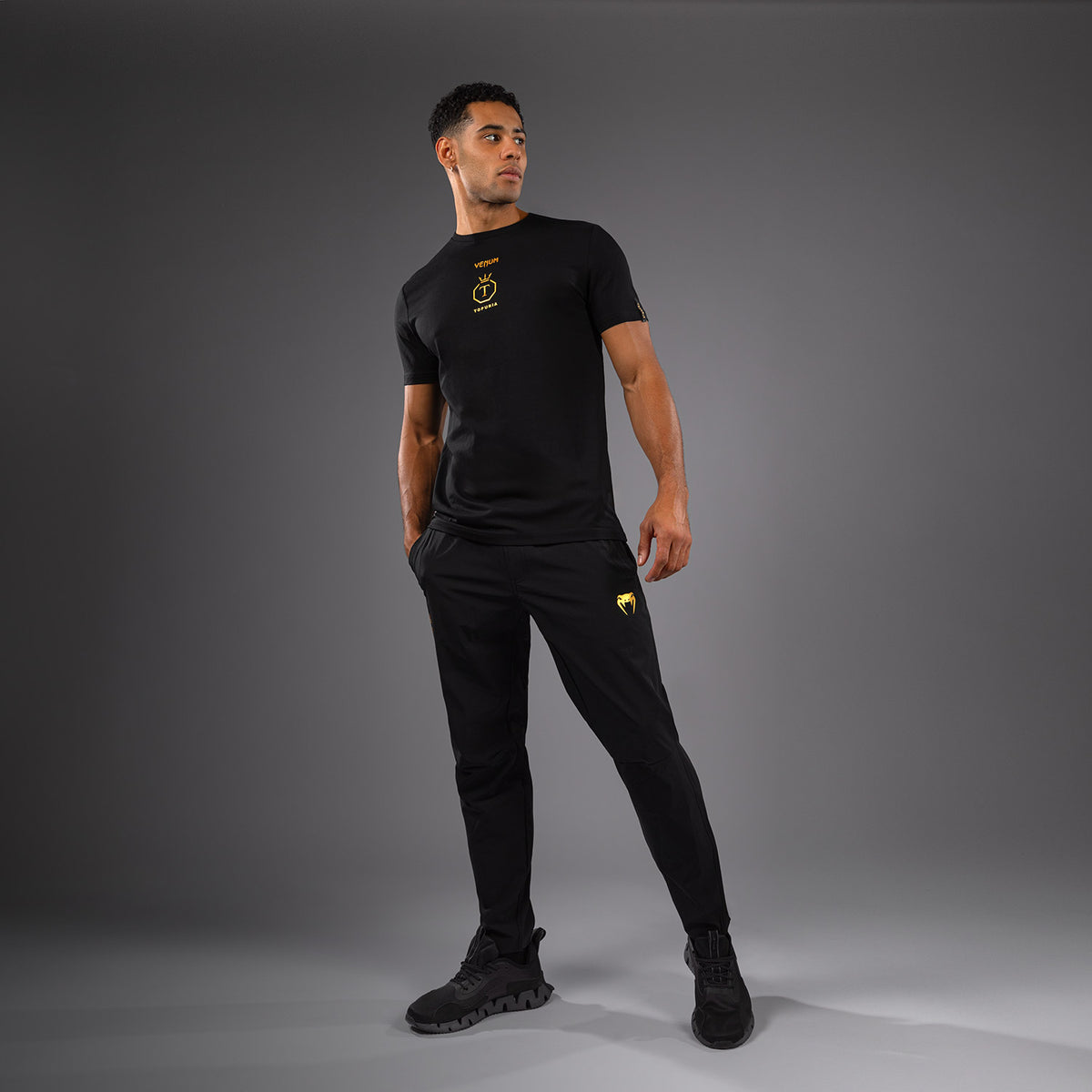 T-Shirt Venum x Topuria Unmatched Edition - Noir/Or - product-type_T-Shirts