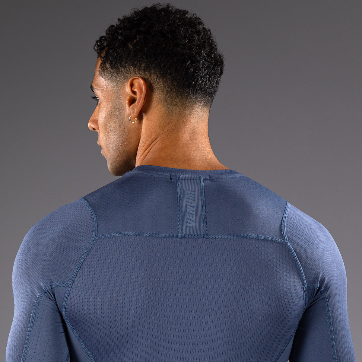 Rashguard à Manches Longues Venum G-Fit Air pour Hommes - Bleu Brumeux - product-type_T-Shirts de Compression