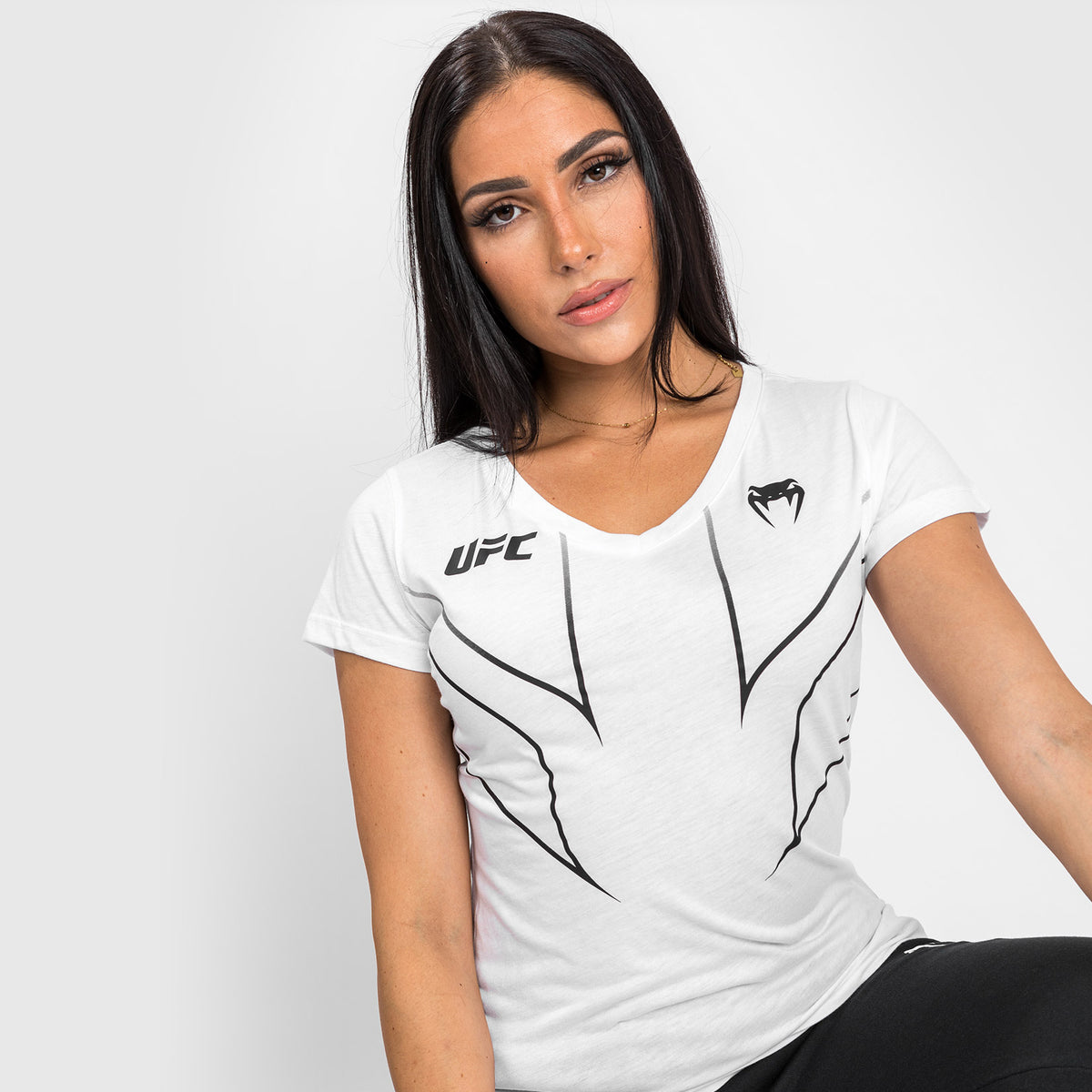 T-shirt Femme UFC Venum Fight Night 2.0 Replica - Blanc - product-type_T-Shirts