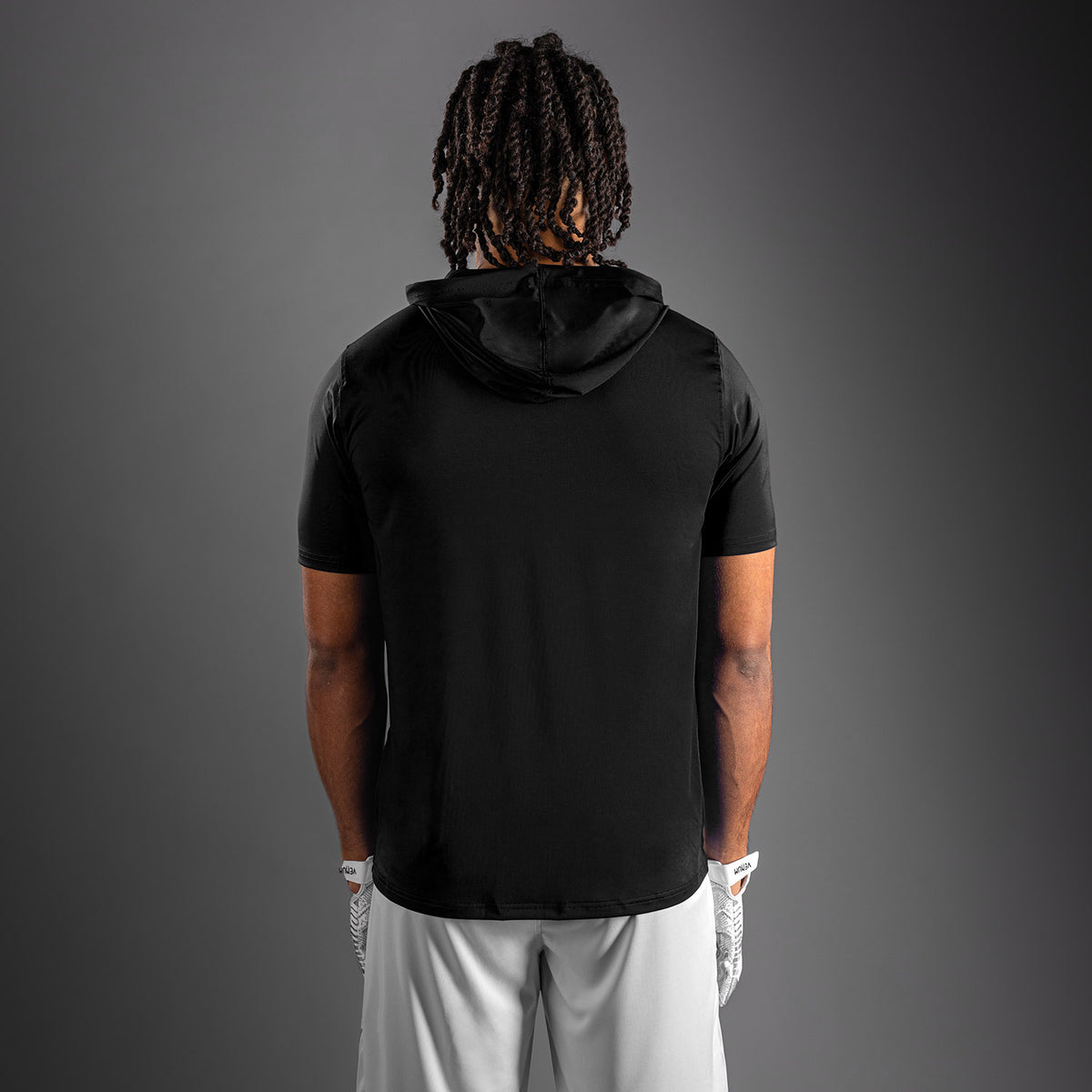 Sweat à capuche à manches courtes Dry Tech Venum Elite - Noir - product-type_Sweatshirts
