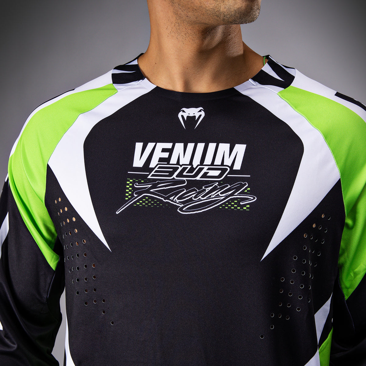 T-Shirt Dry-Tech Venum x Bud Racing - Noir/Blanc/Citron Vert - product-type_T-Shirts Dry Tech