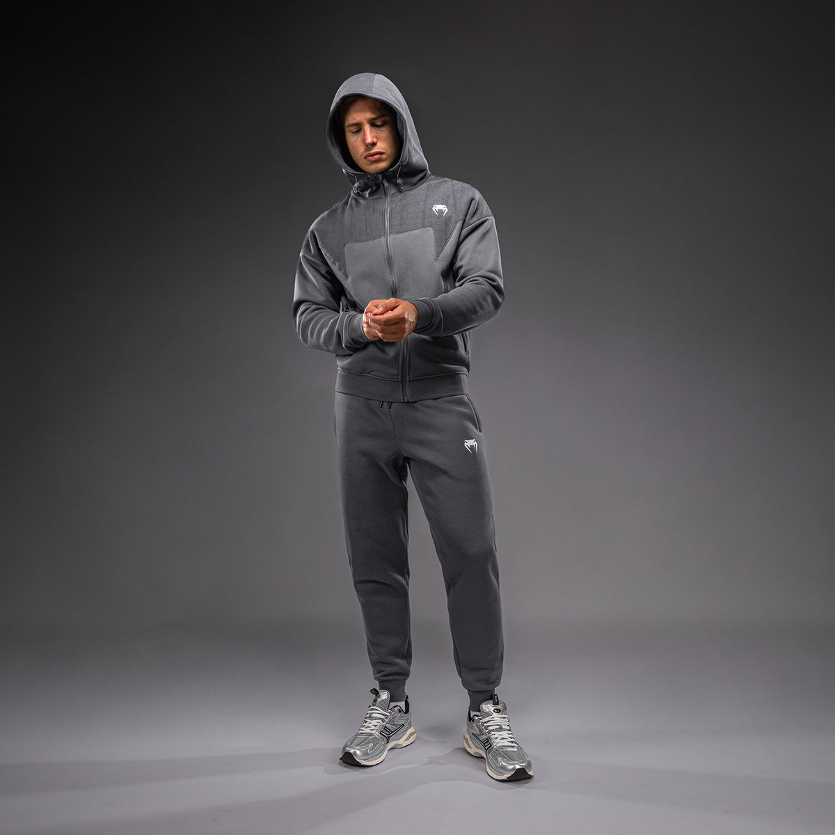 Veste de survêtement Venum Attack Fleece & Weave - Gris - product-type_Sweatshirts
