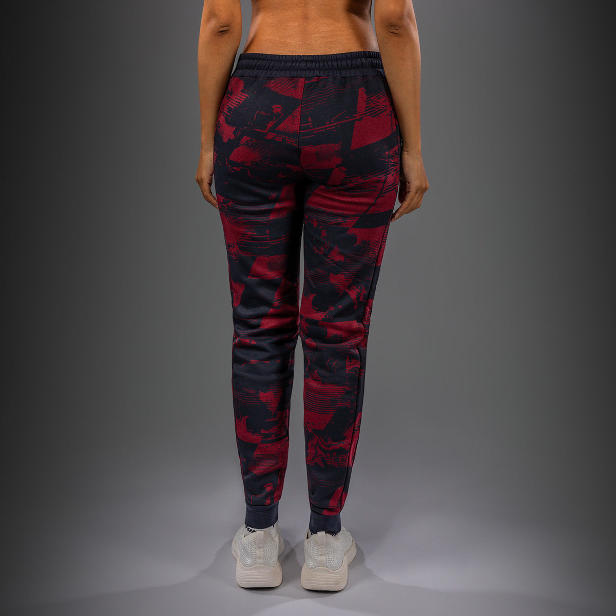Pantalon Femme UFC Zenith by Venum Authentic Fight Week - Bleu marine/Bordeaux/Argent - product-type_Pantalons de jogging