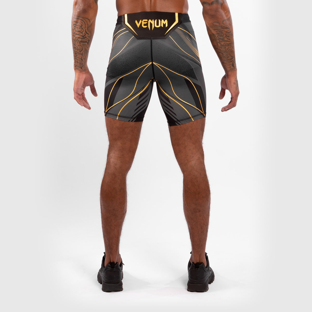 Short de Vale tudo Homme UFC Venum Authentic Fight Night - Coupe Longue - Noir - product-type_Shorts de compression