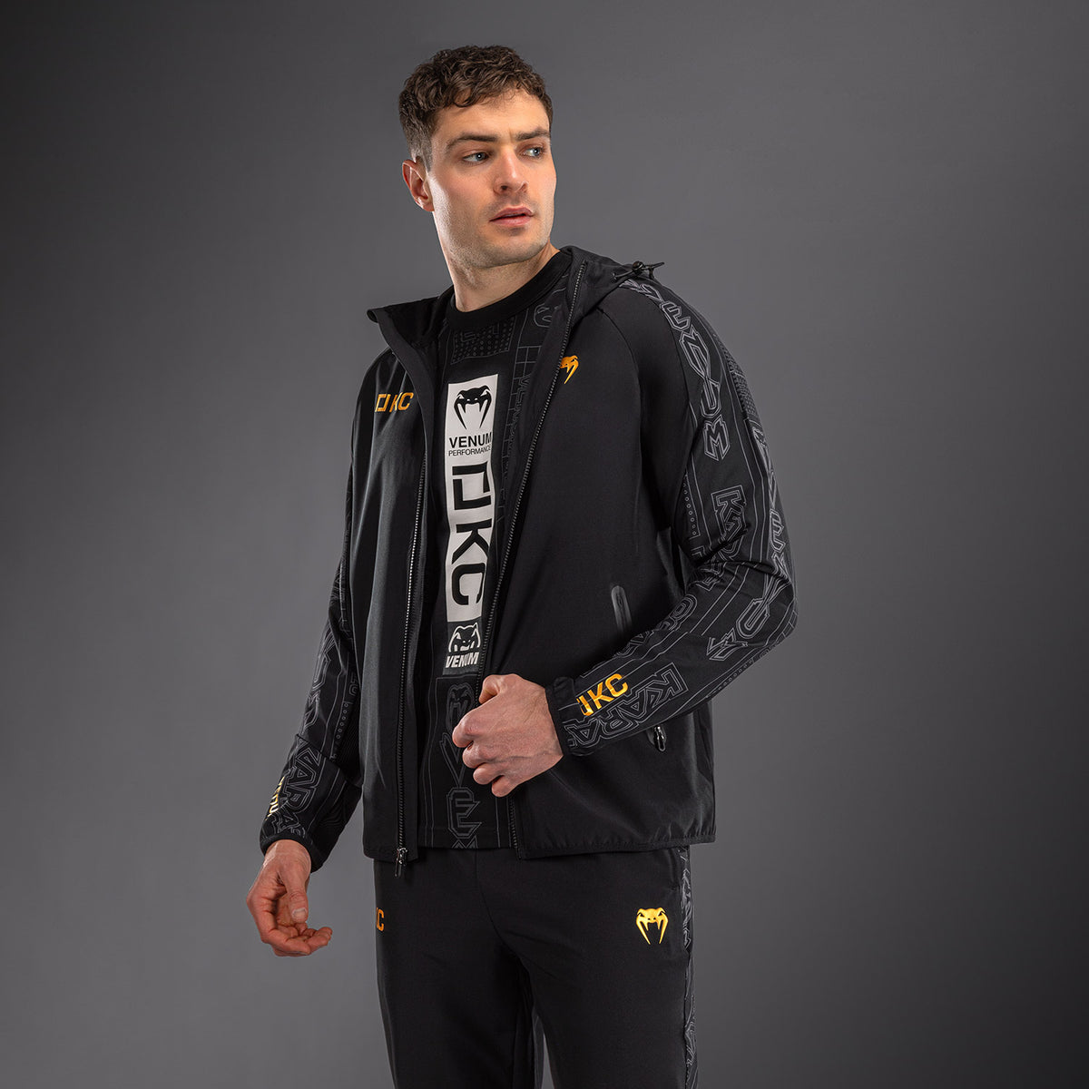 Veste de survêtement Karate Combat by Venum – Noir/Gris - product-type_Vestes