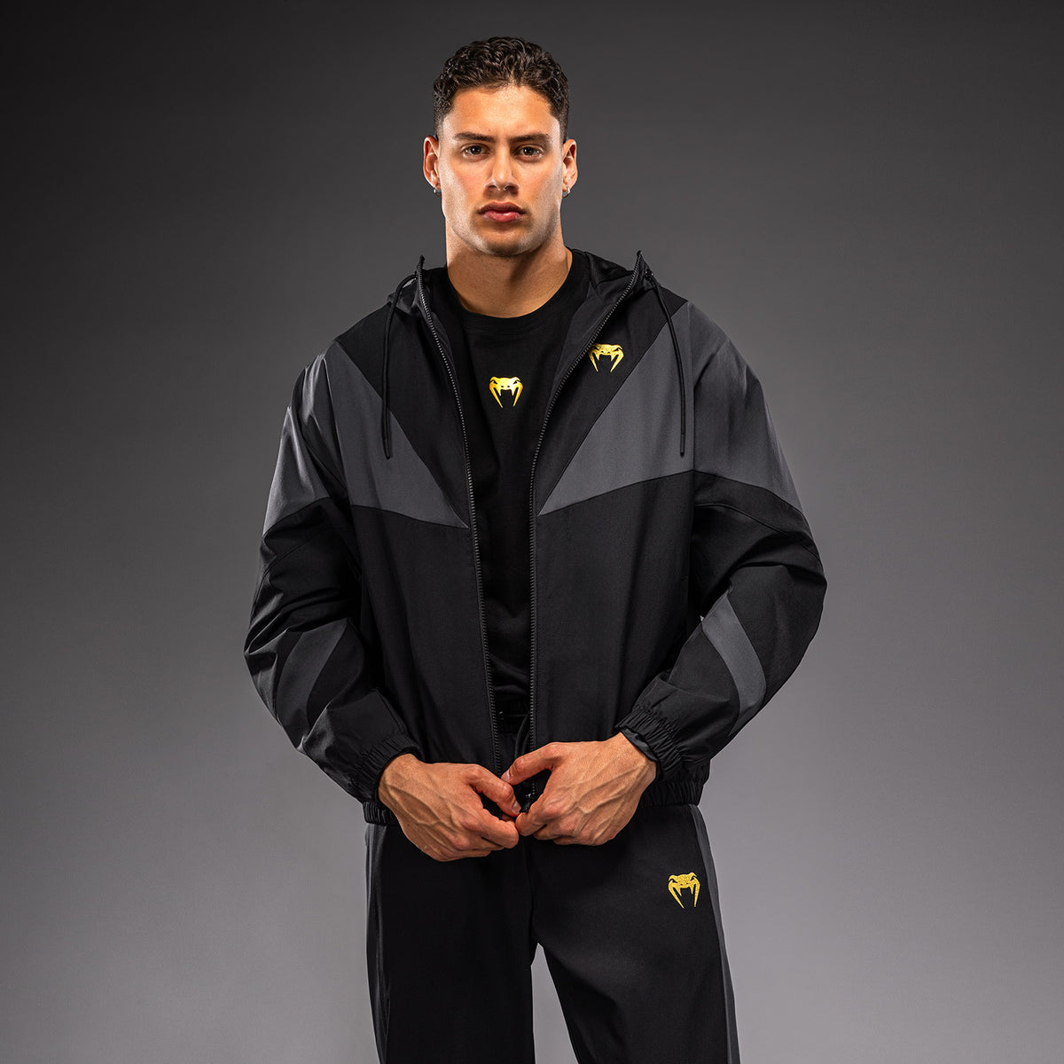 Veste de survêtement Venum Vectra - Noir/Or - product-type_Vestes