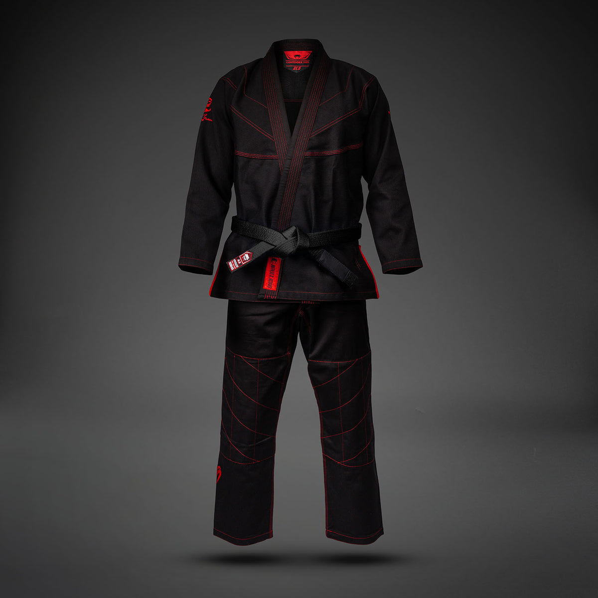 Kimono de JJB Venum x Roger Gracie Signature - Noir/Rouge - product-type_Kimonos de JJB