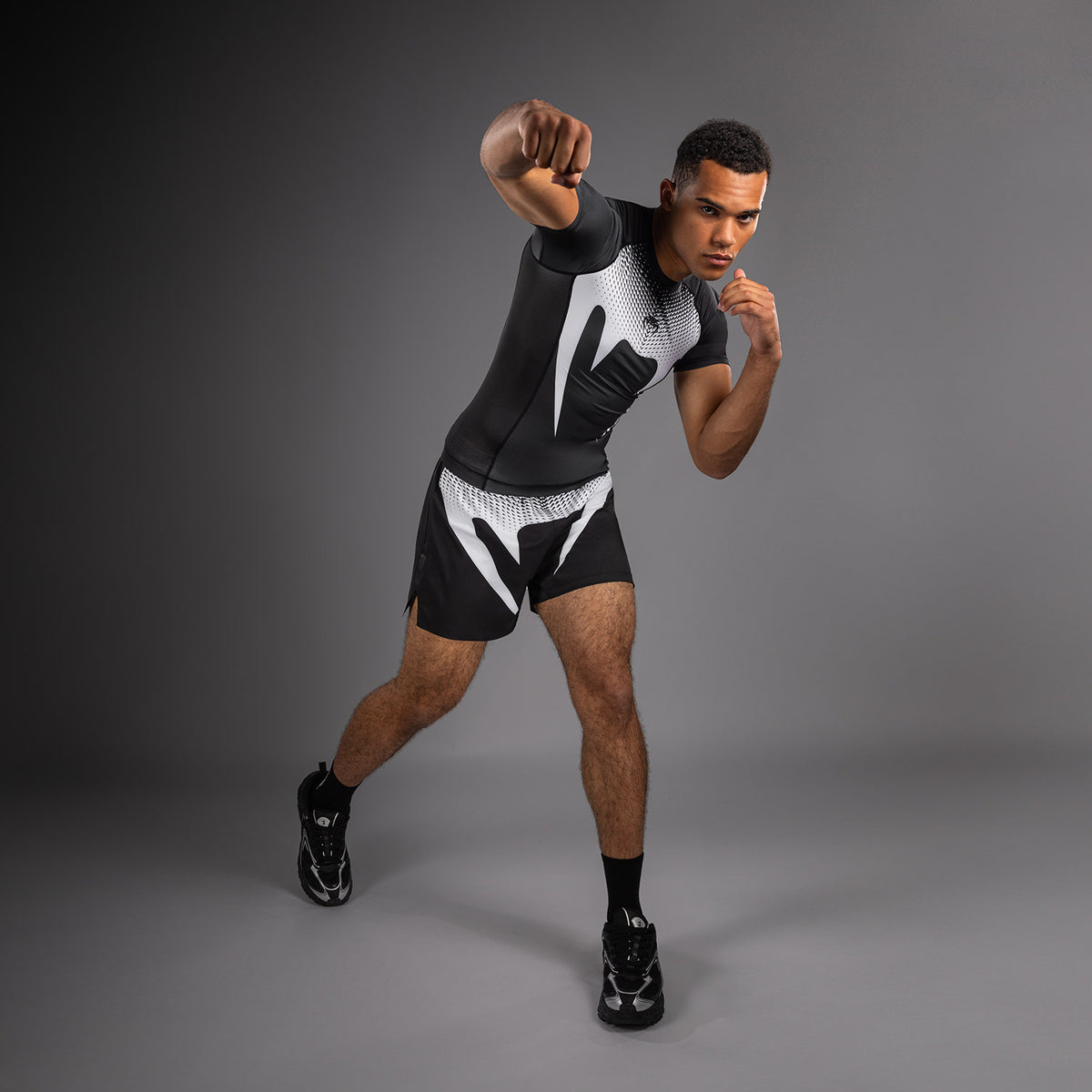 Rashguard Venum No Gi - Noir/Blanc - product-type_T-Shirts de Compression