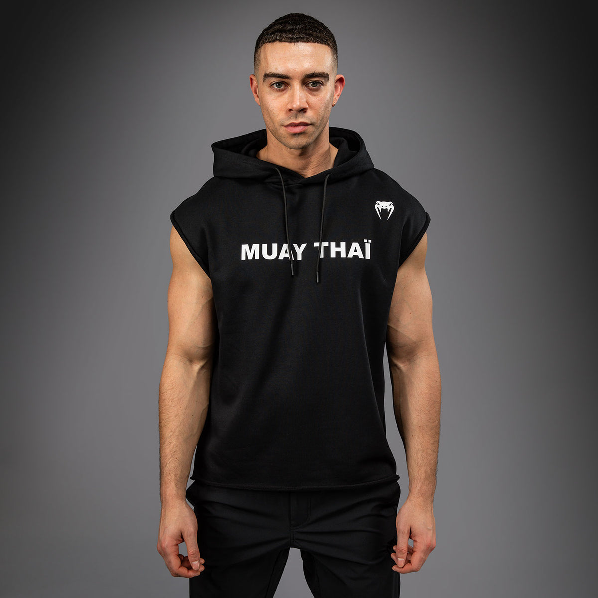 Sweatshirt sans manches Venum Muay Thai VT - Noir/Blanc - product-type_Sweatshirts