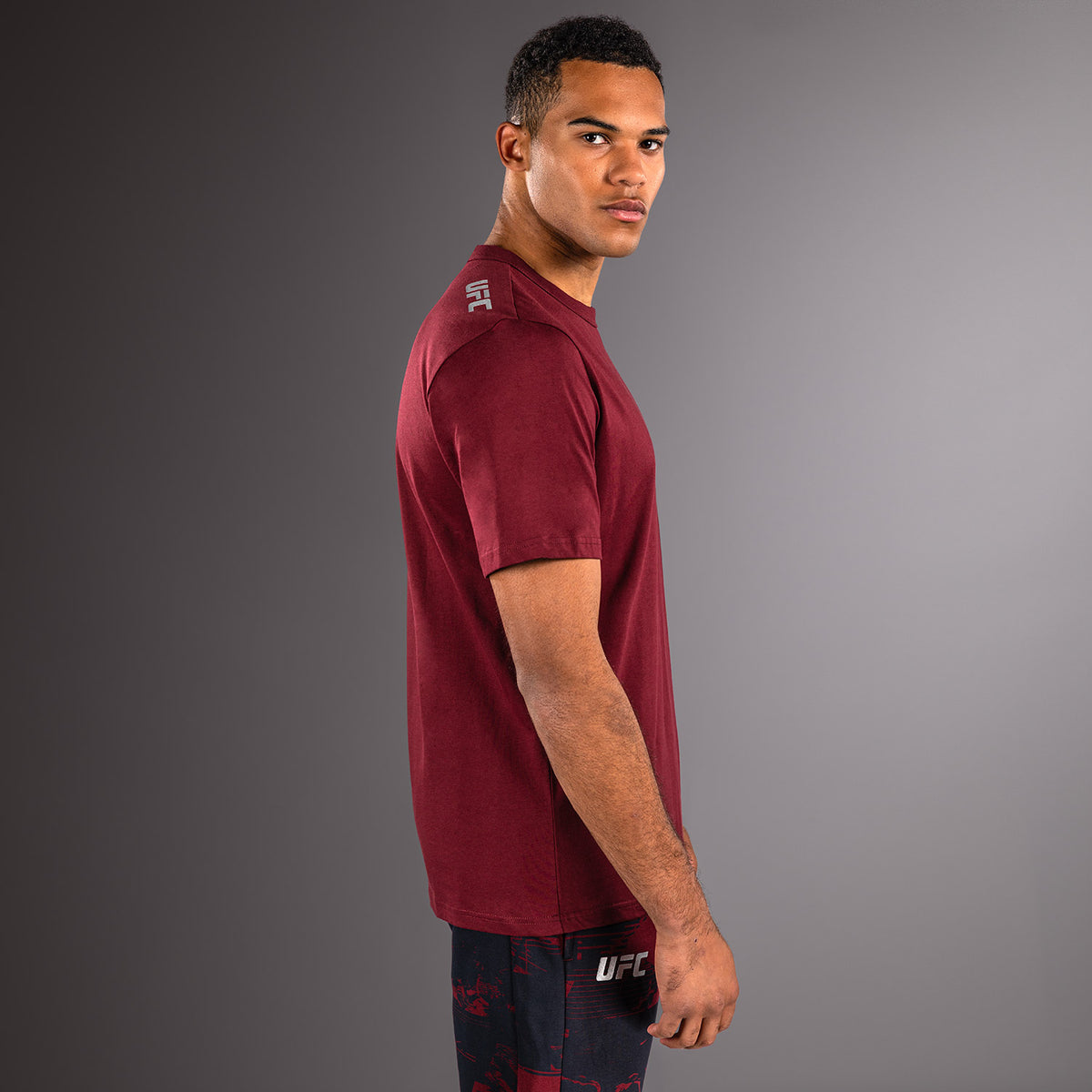 T-shirt manches courtes Homme UFC Zenith by Venum Authentic Fight Week - Bordeaux - product-type_T-Shirts