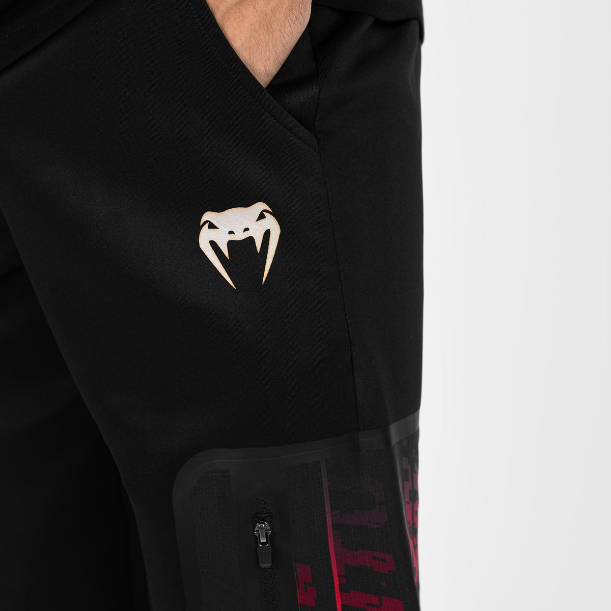 Pantalon de jogging UFC Venum Performance Institute 2.0 - Noir/Rouge - product-type_Pantalons de jogging