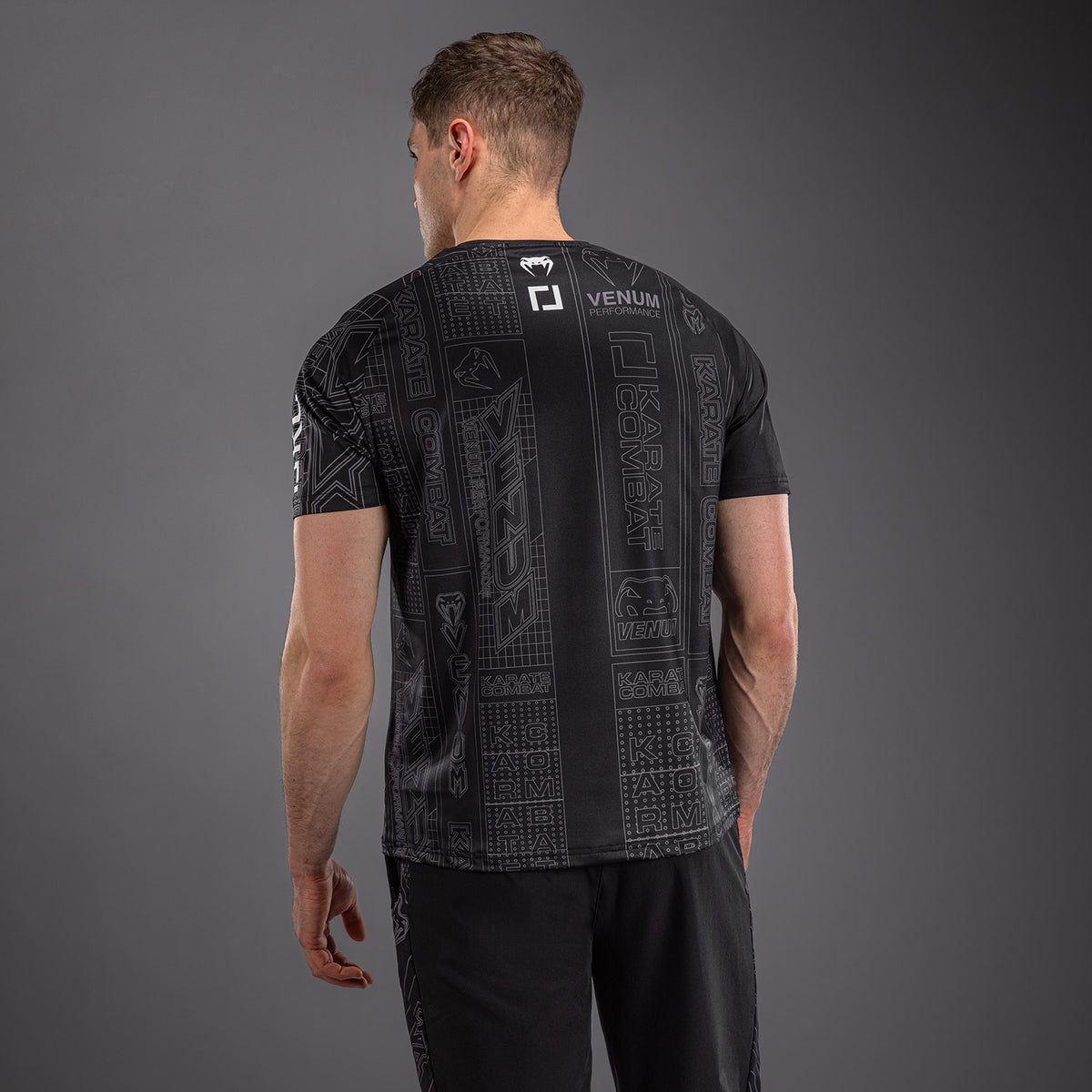 T-shirt Dry Tech Karate Combat by Venum – Noir/Gris - product-type_T-Shirts Dry Tech