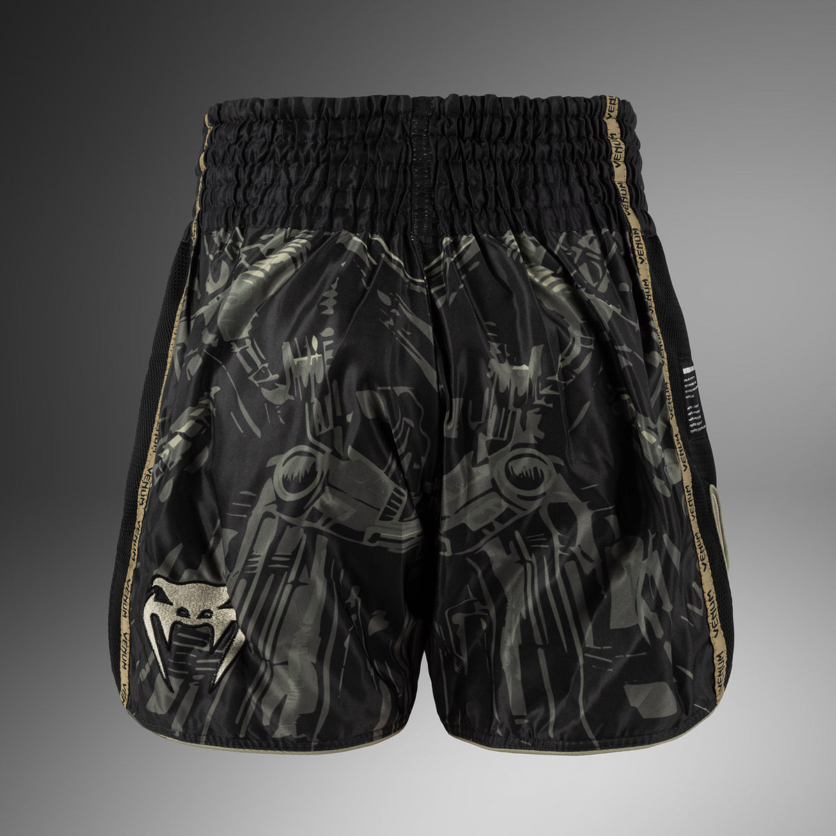 Short de Muay Thai Venum Invader - Noir/Sable - product-type_Shorts de Muay Thai