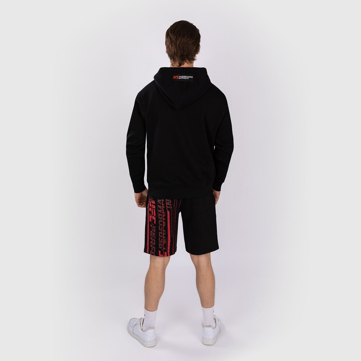 Sweatshirt à Capuche pour Hommes UFC Venum Performance Institute 2.0 - Noir/Rouge - product-type_Sweatshirts