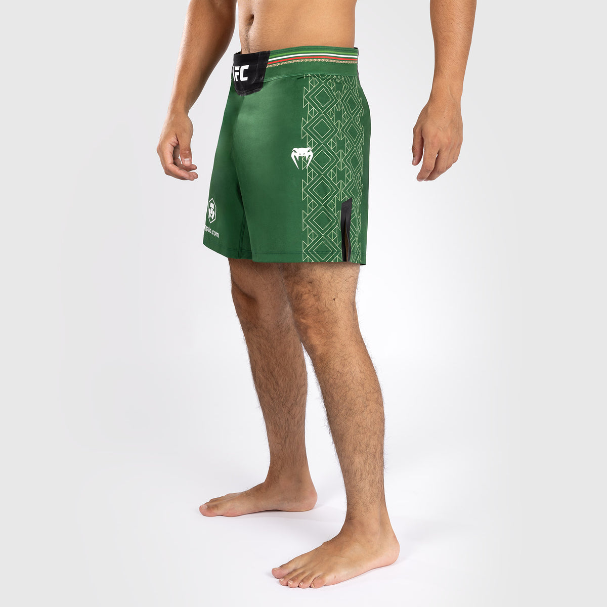 Noche UFC by Venum Authentic Fight Night Short de Combat pour homme - Coupe Courte - Vert - product-type_Shorts de MMA