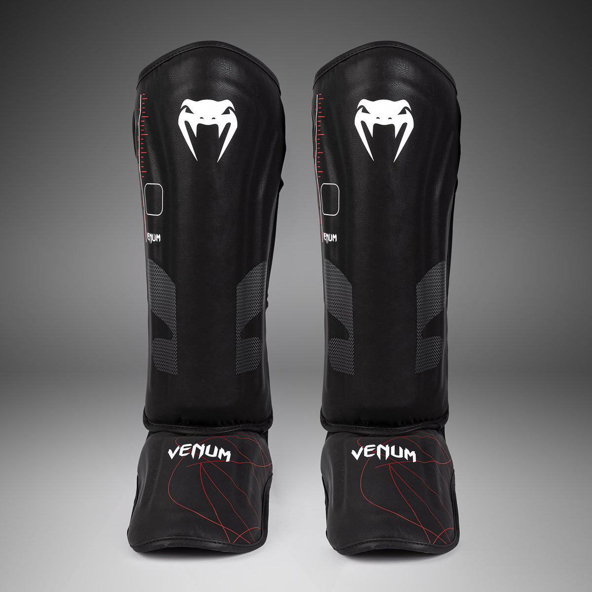 Protège-Tibias Venum Tactical XT- Noir/Rouge Feu - product-type_Protège-tibias