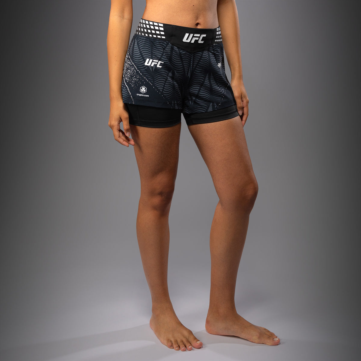 Short de combat coupe courte Femme Personnalisé UFC Zenith by Venum Authentic Fight Night - Noir - product-type_Shorts de MMA