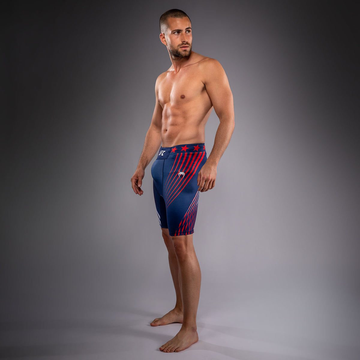 Official UFC Freedom 250 by Venum Authentic Fight Night Short Vale Tudo pour homme - Bleu - product-type_Shorts de compression