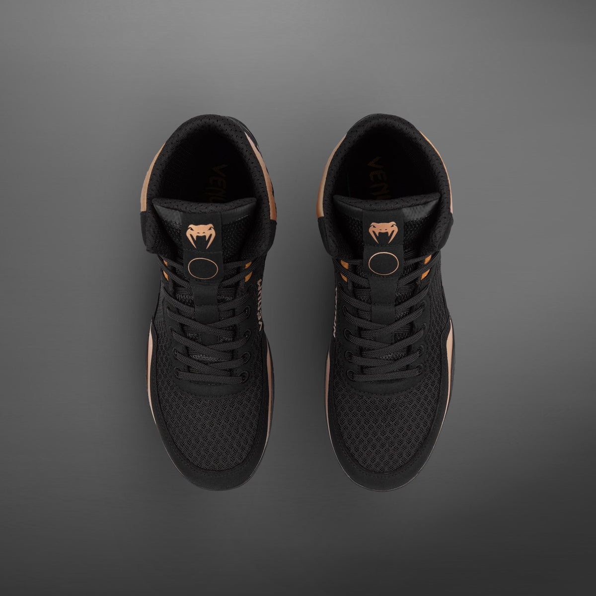 Chaussures de lutte Venum Elite - Noir/Bronze - product-type_chaussures de lutte