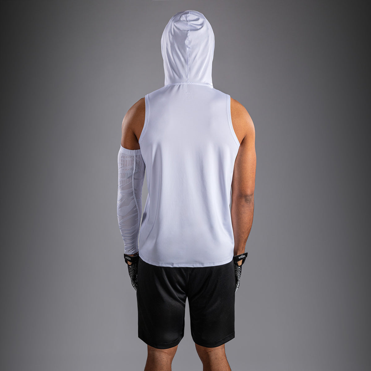 Sweat à capuche Dry Tech sans manches Venum Elite - Blanc - product-type_Sweatshirts