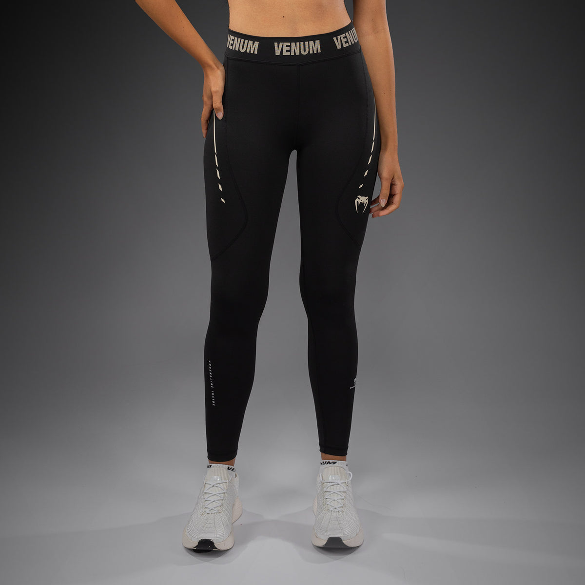 Legging Femme Venum Adrenaline – Noir/Ivoire - product-type_Leggings
