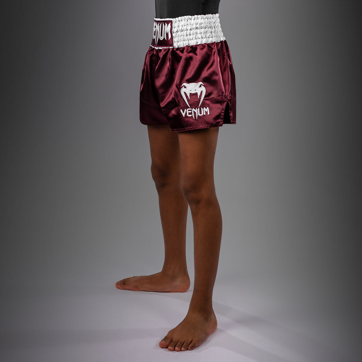 Short de Muay Thaï Venum Classic pour Enfant – Bordeaux - product-type_Shorts de Muay Thai