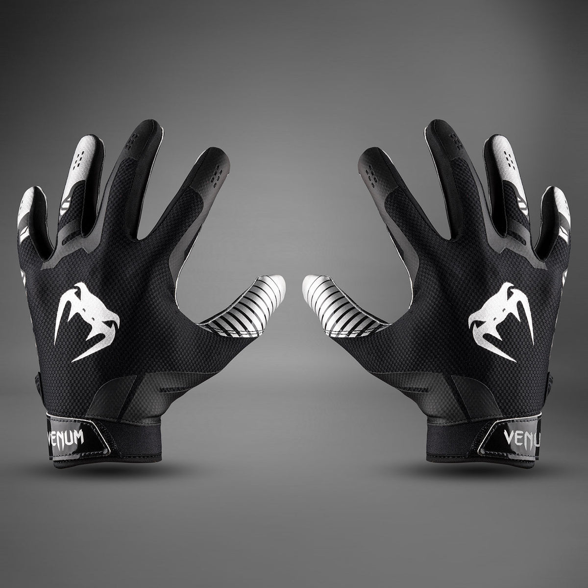 Gants de Football Venum Elite - Noir/Argent - product-type_Football Gloves