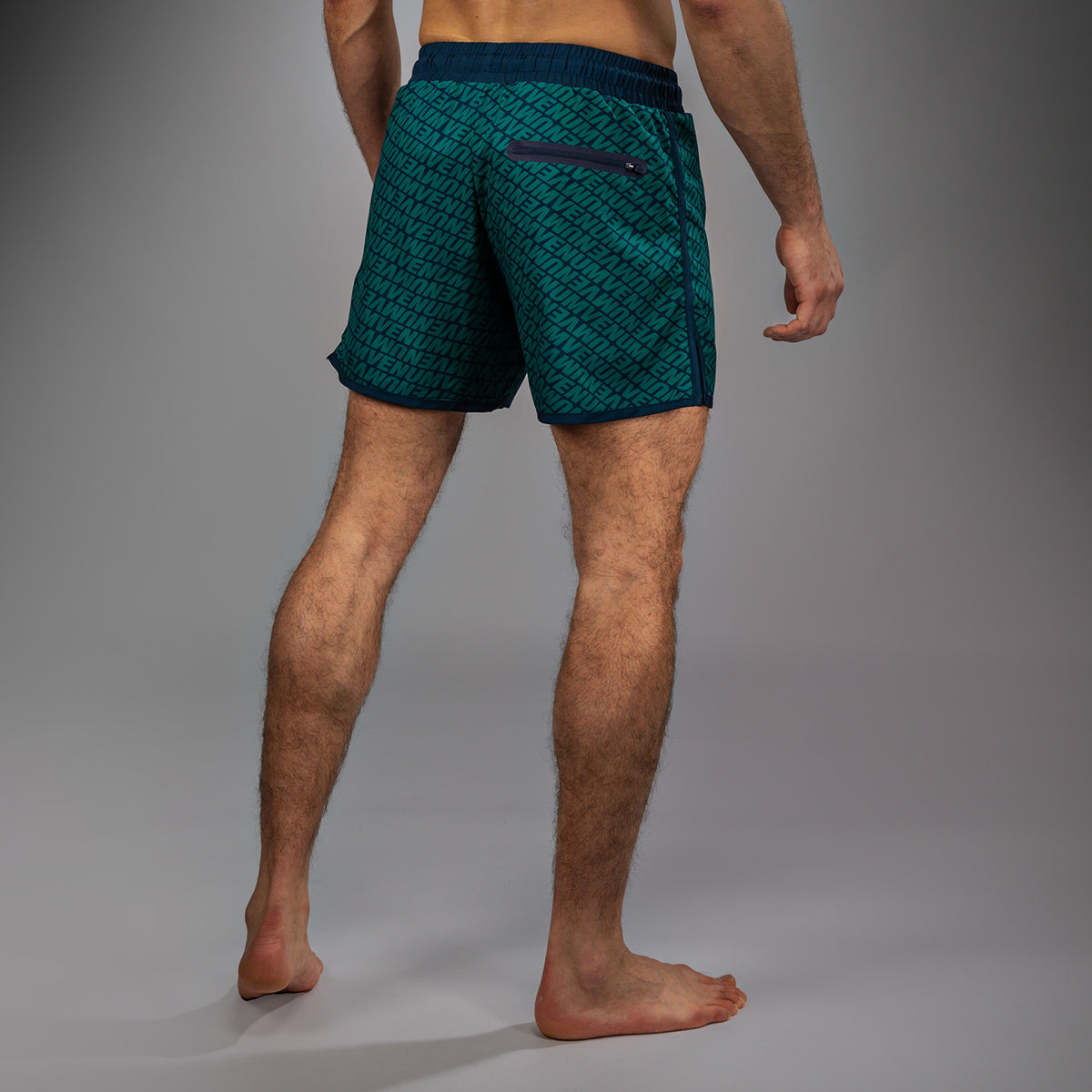 Short de Bain Venum Echo - Bleu Océan/Vert Émeraude - product-type_Shorts de bain