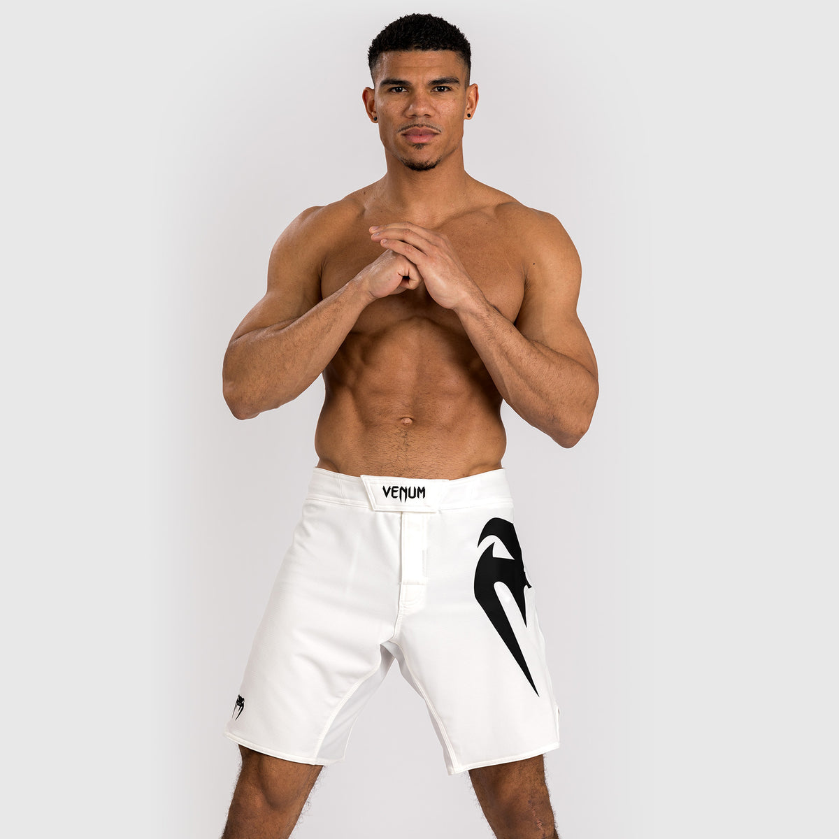 Shorts de combat Venum Light 5.0 - Blanc/Noir - product-type_Shorts de MMA