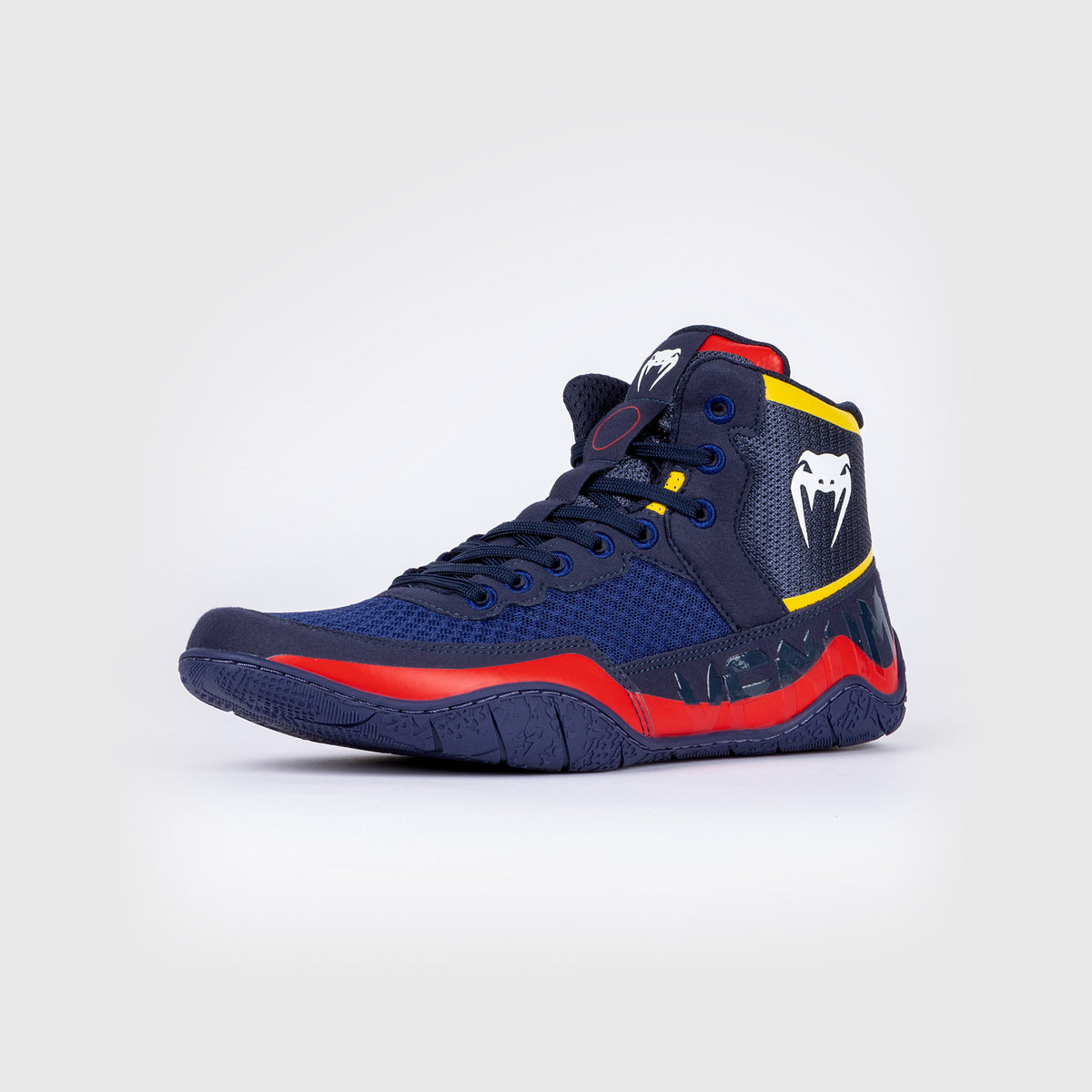 Chaussures de lutte Venum Elite - Bleu/Jaune - product-type_chaussures de lutte