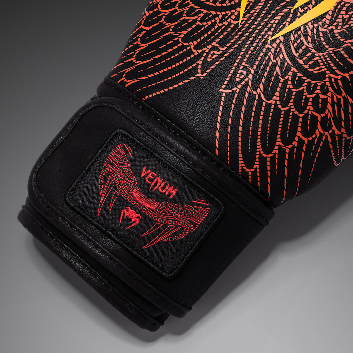 Gants de Boxe Venum Quetzal Fury - Noir/Rouge Fury/Mandarine - product-type_Gants de boxe