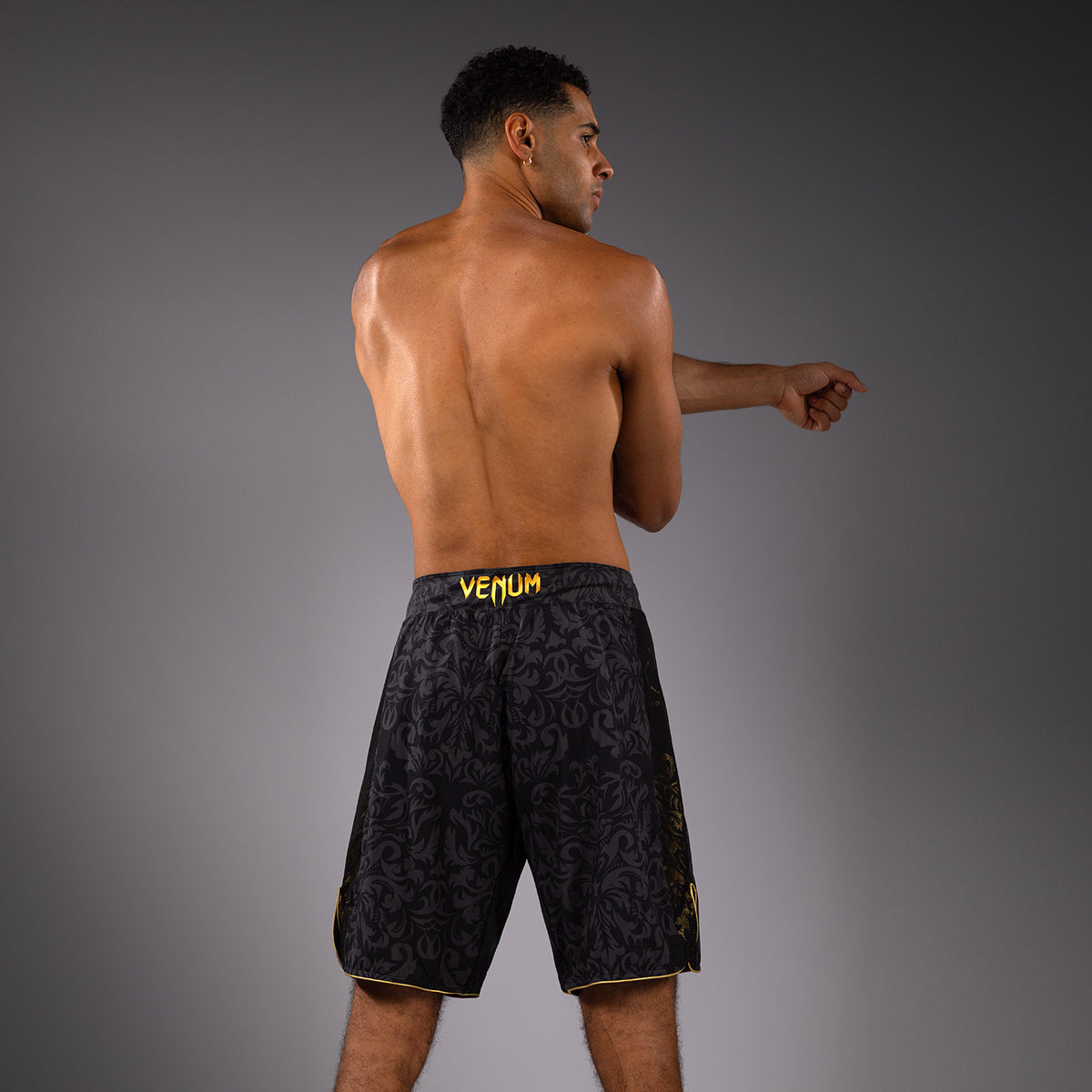 Short de Combat Venum x Topuria Unmatched Edition - Noir/Doré - product-type_Shorts de MMA