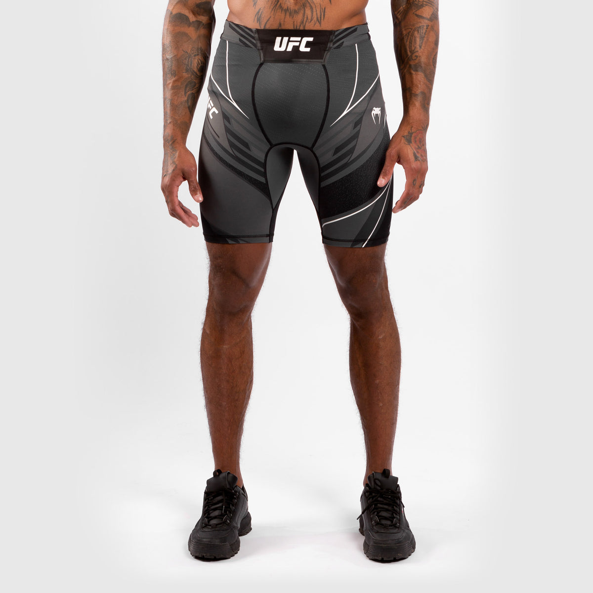 Short de Vale tudo Homme UFC Venum Authentic Fight Night - Coupe Longue - Noir - product-type_Shorts de compression