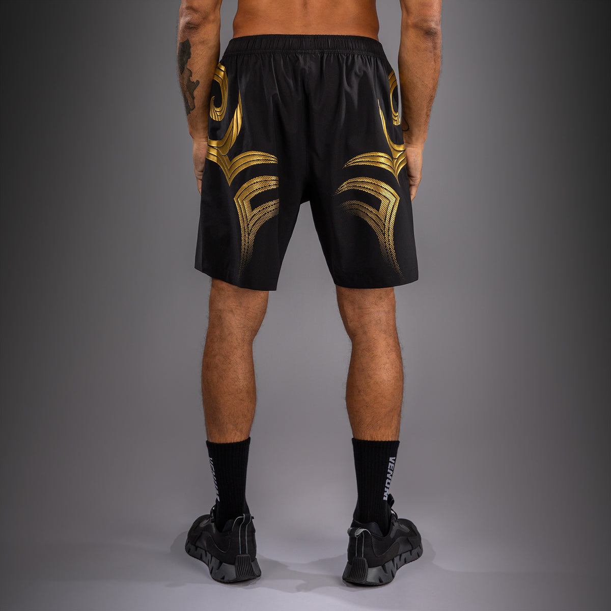 Short d’Entraînement Venum x Mike Tyson Tiger - Noir/Or - product-type_Shorts de training