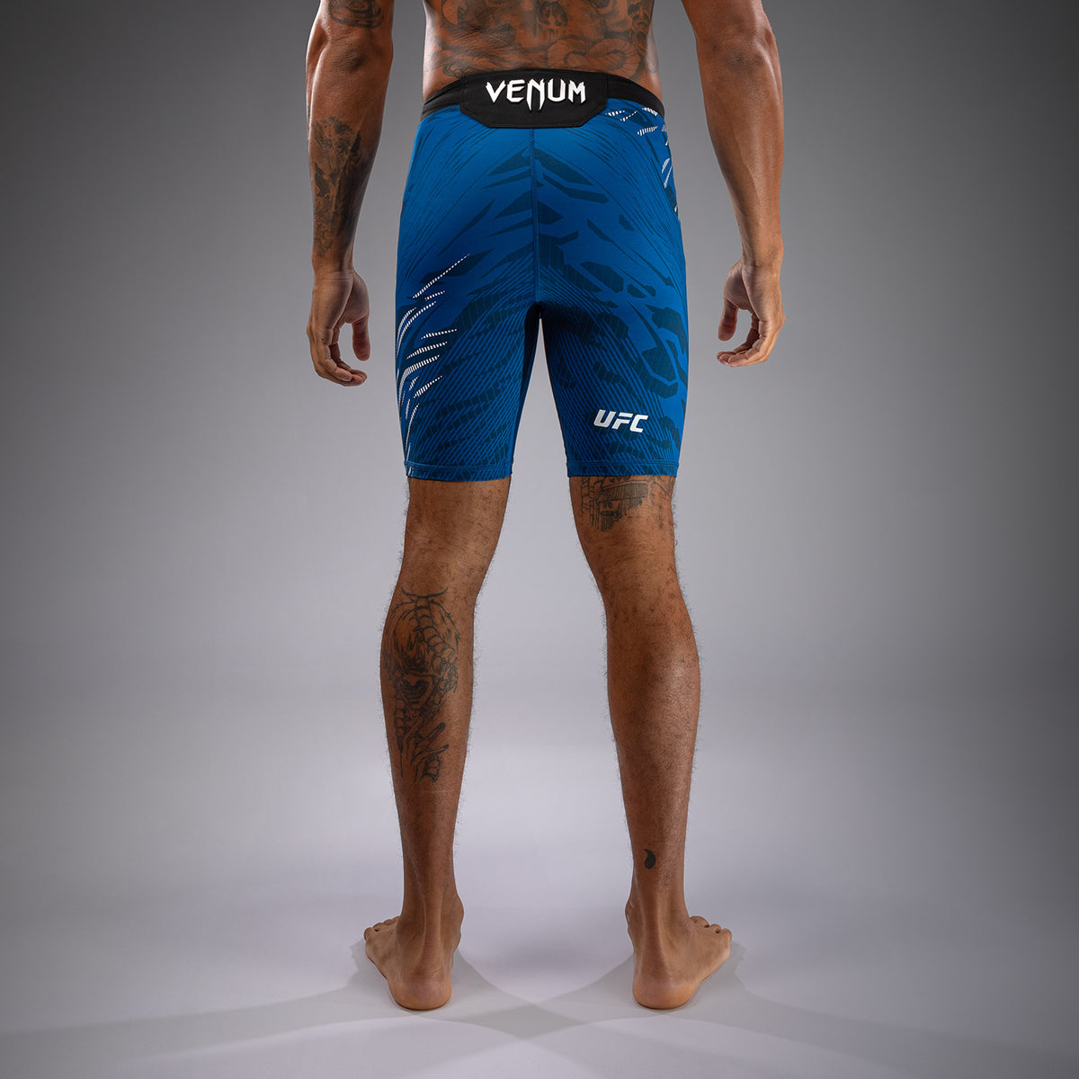 Shorts Vale Tudo pour Hommes UFC Fusion by Venum Personnalisé Authentic Fight Night - Bleu - product-type_Shorts de MMA