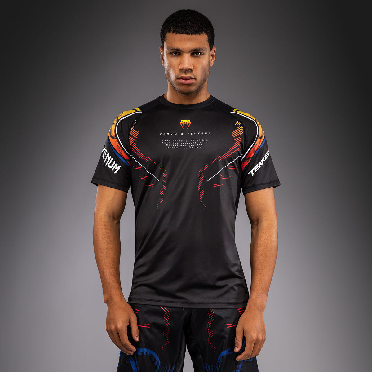 T-shirt Dry Tech Yoshimitsu Venum x TEKKEN 8 - Noir/Orange - product-type_T-Shirts Dry Tech