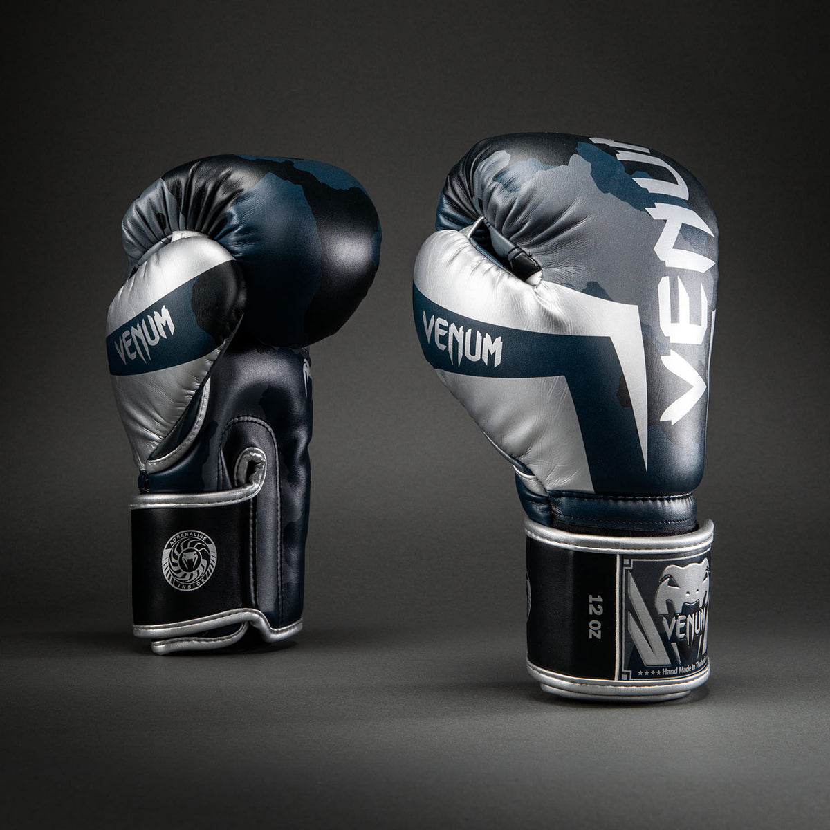 Gants de Boxe Venum Elite Camo - Bleu Marine Foncé/Bleu - product-type_Gants de boxe