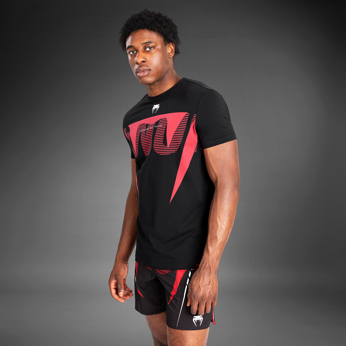 T-Shirt à Manches Courtes pour Hommes Venum Adrenaline - Rouge - product-type_T-Shirts