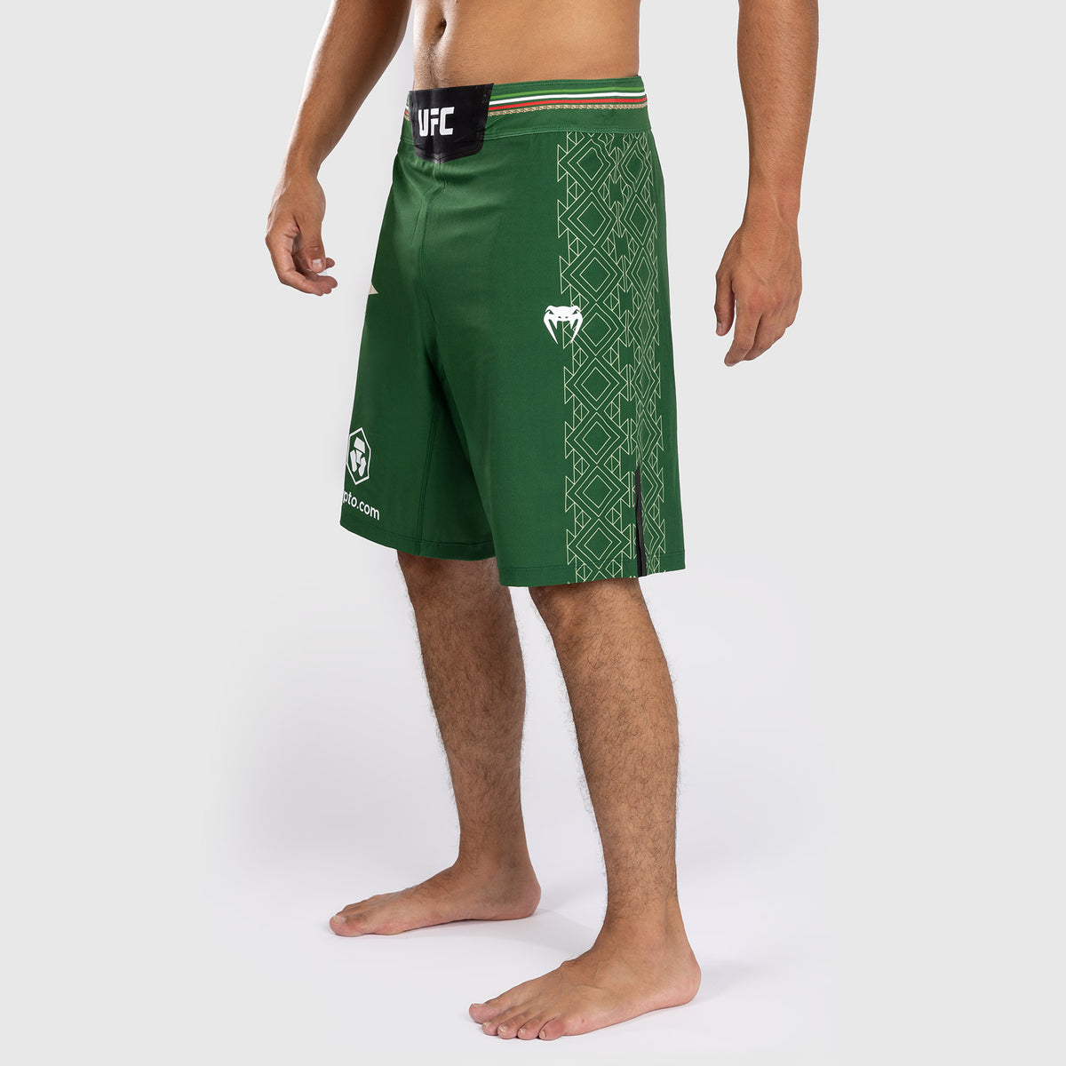 Noche UFC by Venum Authentic Fight Night Short de Combat pour homme - Coupe Longue - Vert - product-type_Shorts de MMA