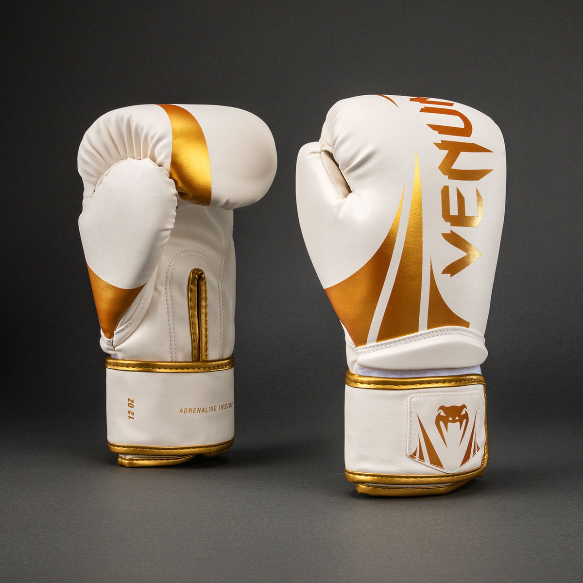 Gants de Boxe Venum Challenger 2.5 – Blanc/Or - product-type_Gants de boxe