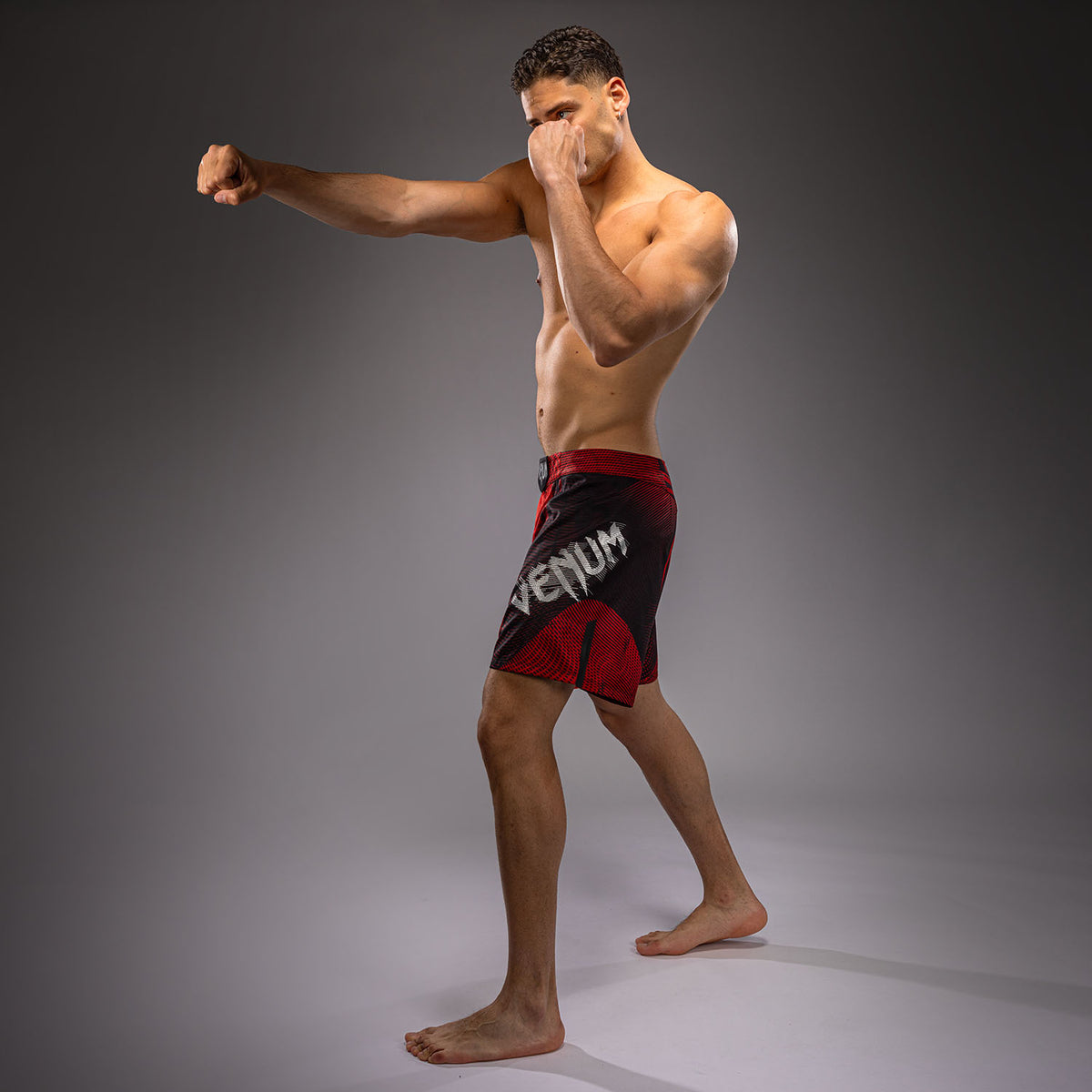 Short de Combat Venum Galactic 3.0 - Rouge/Argent - product-type_Shorts de MMA