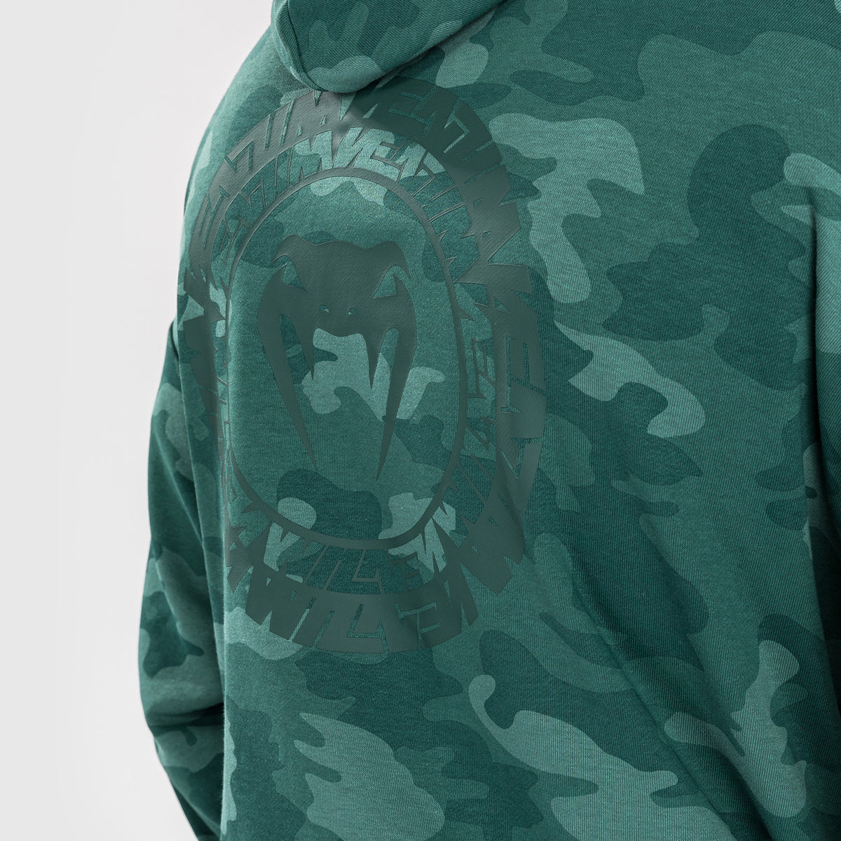 Sweat À Capuche pour Hommes Venum Vortex XL - Camouflage Turquoise - product-type_Sweatshirts